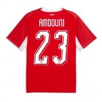 Billiga Schweiz Zeki Amdouni #23 Hemma fotbollskläder VM 2026 Kortärmad